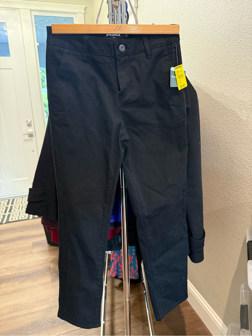 RSQ Black Boy’s Straight Fit Pants - size 14 New!!
